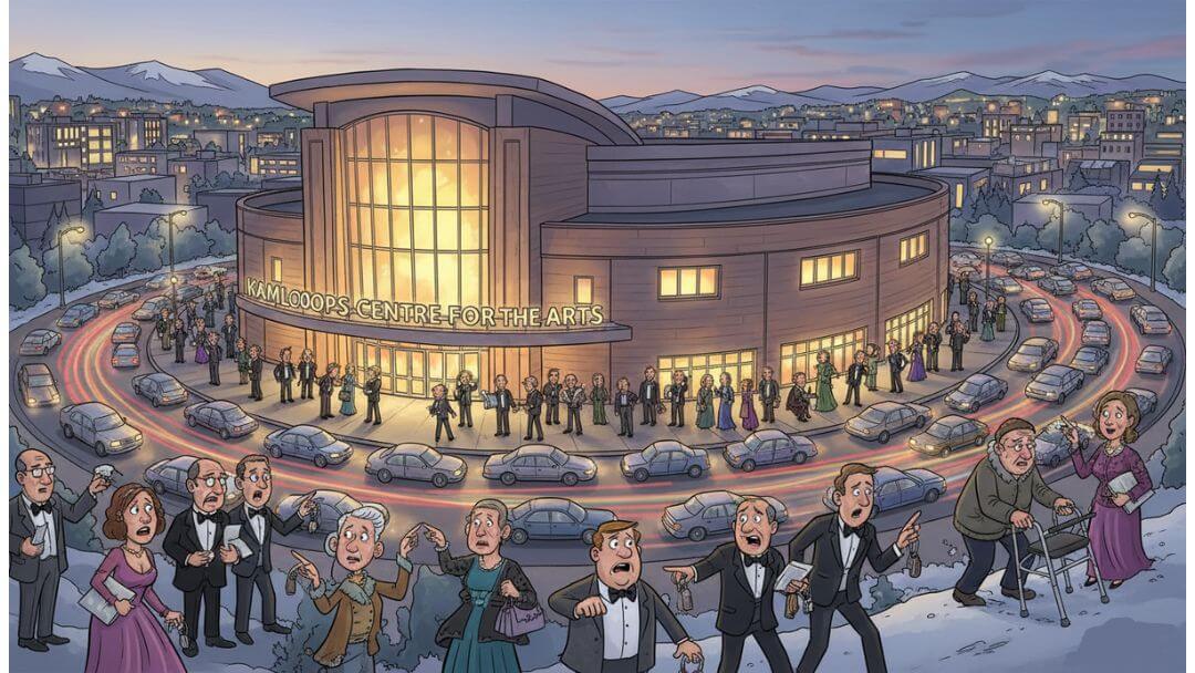 Building the Kamloops PAC Without Enough Parking