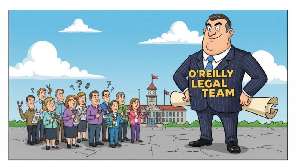 When ten citizens tried to challenge Mike O’Reilly, it was David vs. Goliath — and the slingshots didn’t stand a chance.